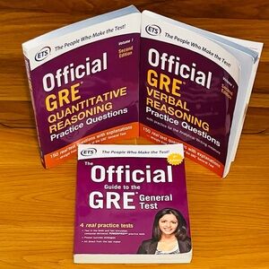 Official GRE Super Power Pack Second Edition 3 Book Set 3rd Edition General Test